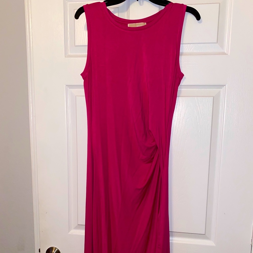 Michael Kors Asymmetrical Sleeveless Dress